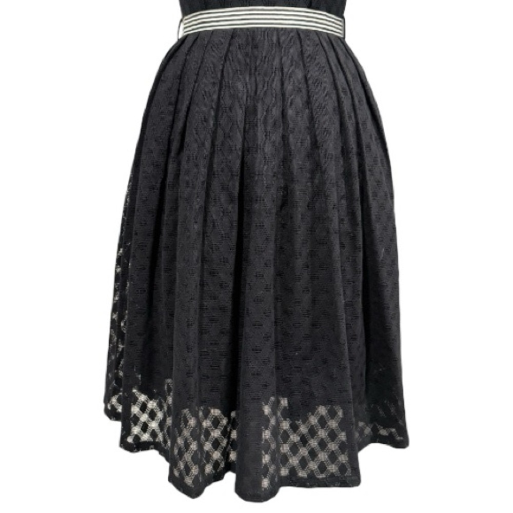 Plenty by Tracy Reese Black Lace Retro Shirtwaist Dress Size 6 - Picture 8 of 12